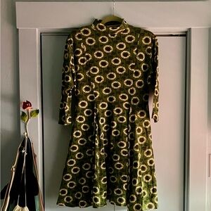 Effie's Heart Aretha Girasole Mini Dress Tunic Pockets XL